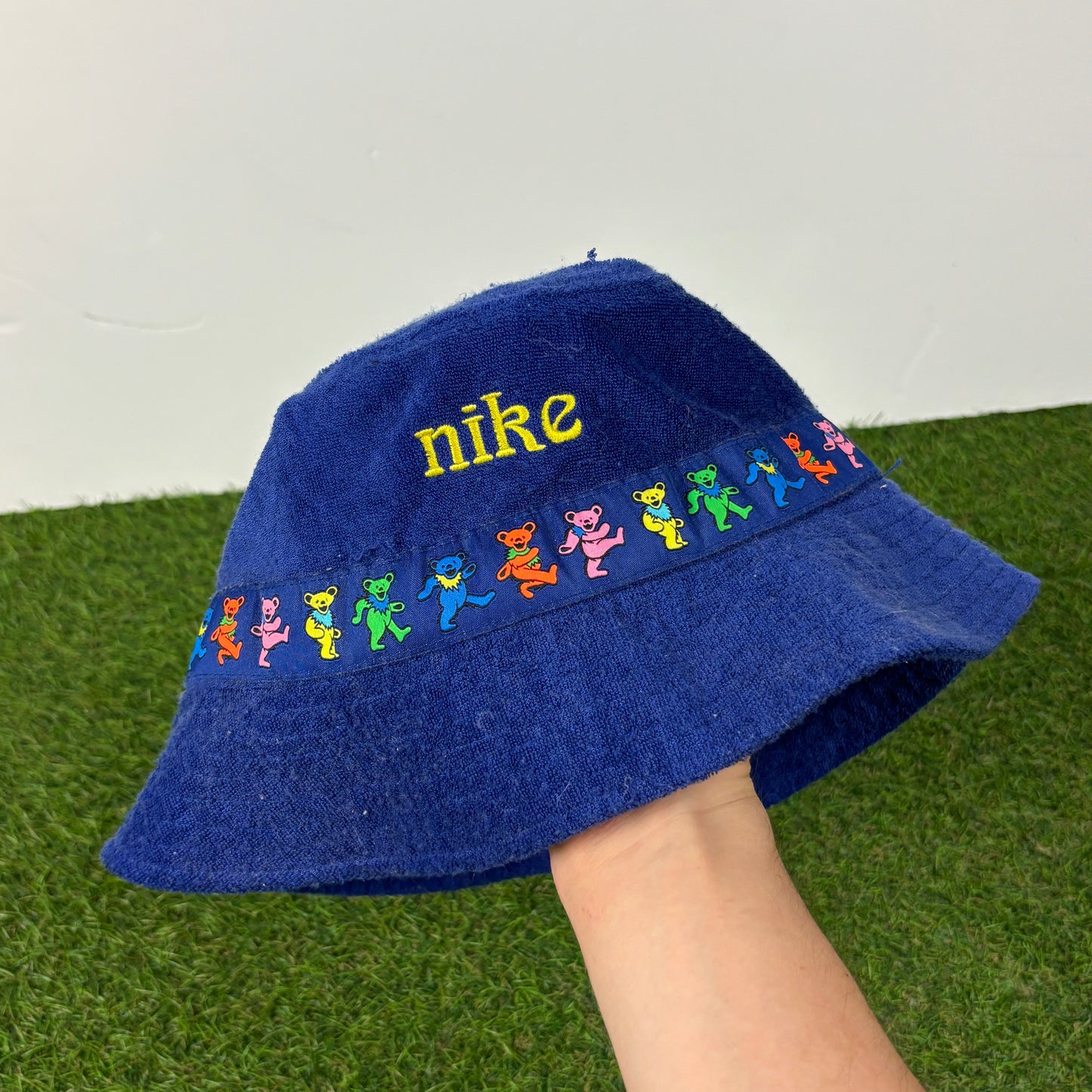 00s Nike Grateful Dead Bucket Hat Blue