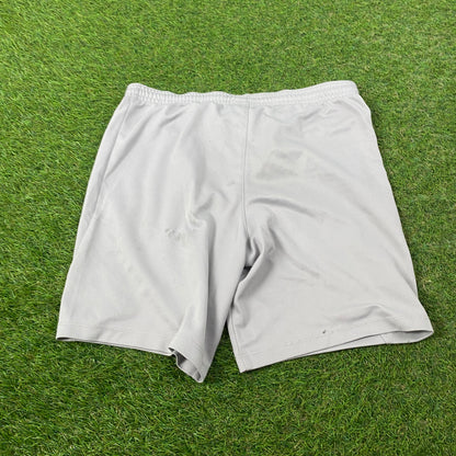 00s Nike Football Shorts Grey XS