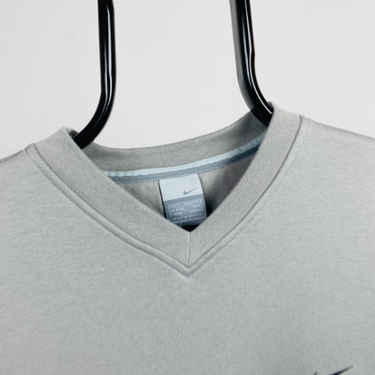 00s Nike Sweatshirt Grey Small