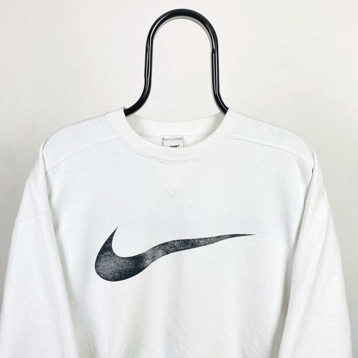 90s Nike Sweatshirt White Small