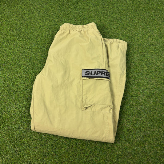 00s Supreme Cargo Joggers Brown Small