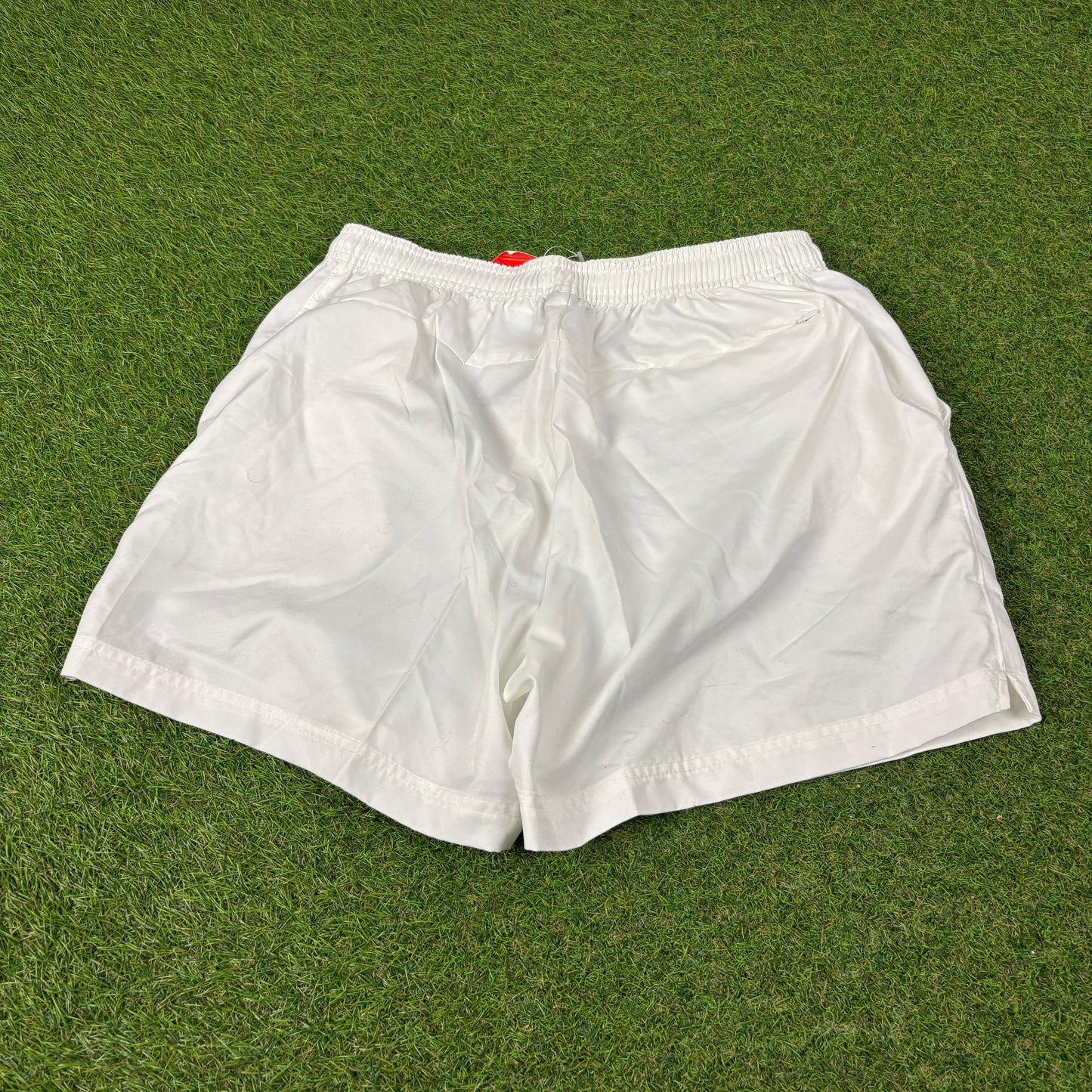 00s Nike Court Tennis Shorts White Large