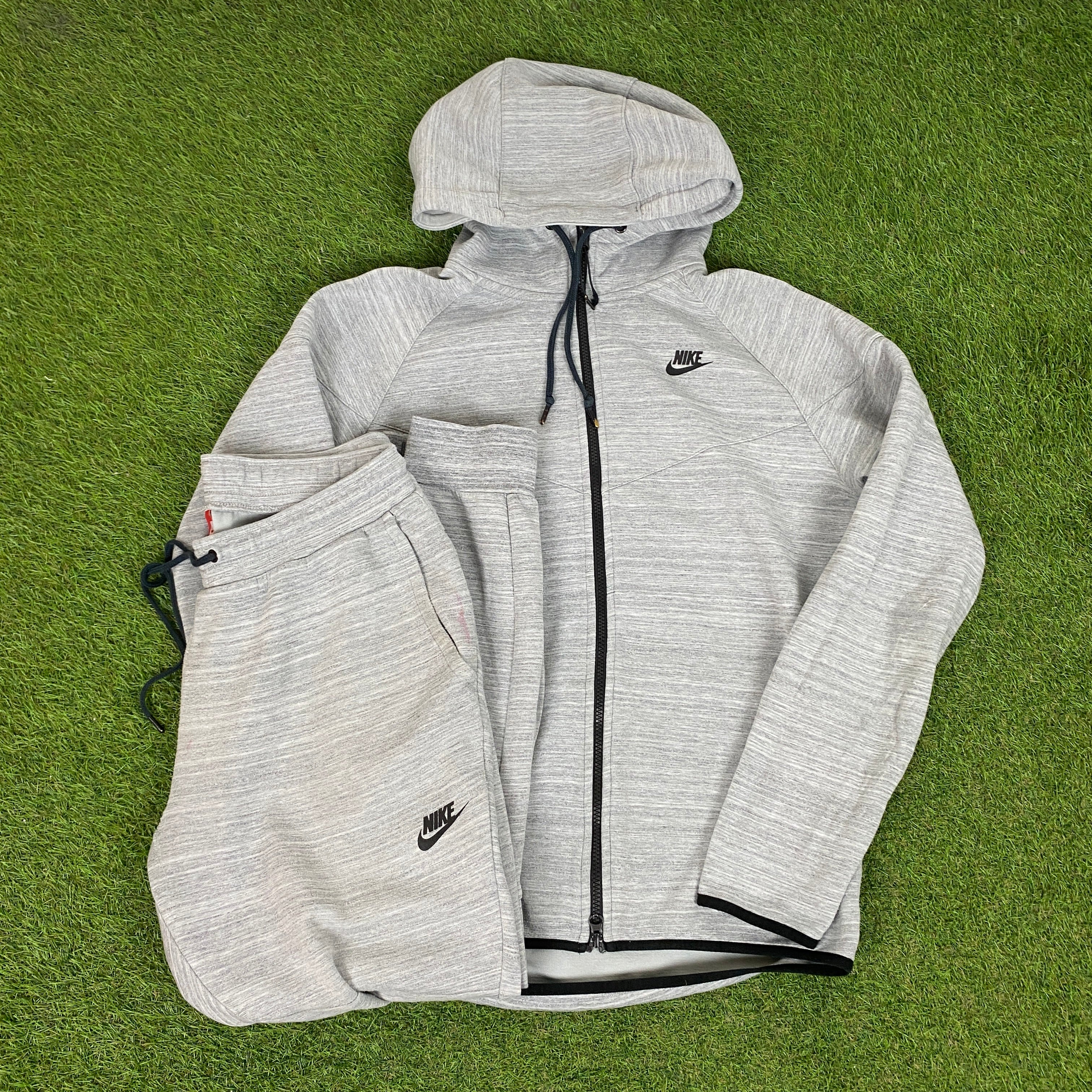 00s Nike Tech Jacket + Joggers Set Grey Large – Clout Closet