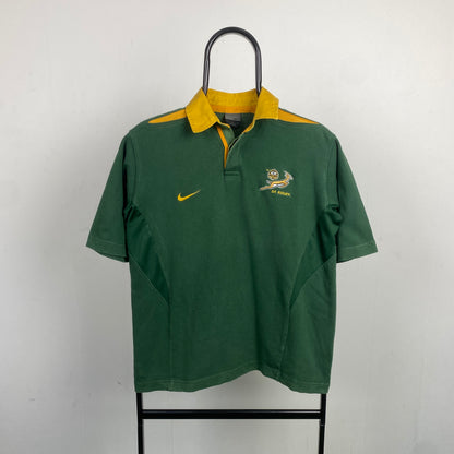 90s Nike South Africa Rugby Shirt T-Shirt Green Large