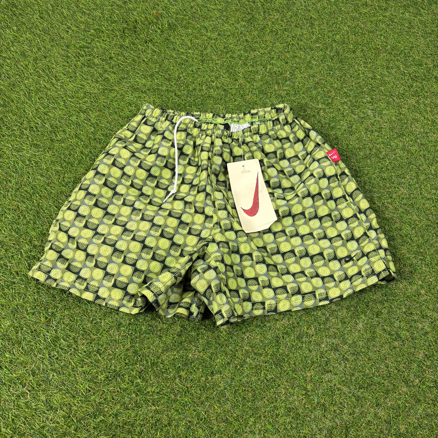 90s Nike Funky Shorts Orange XS