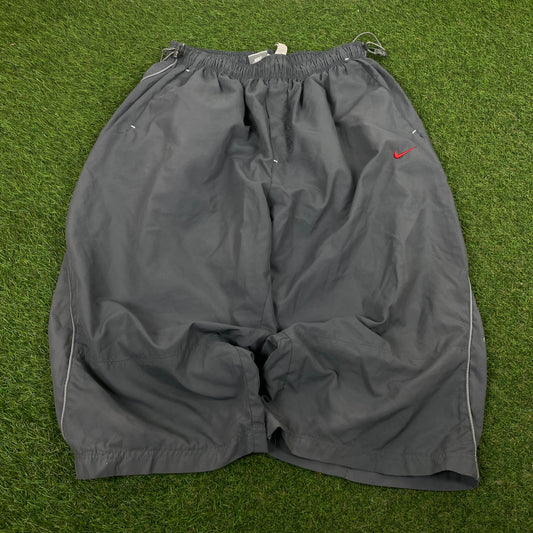 00s Nike Air Max Baggy Piping Shorts Grey XL