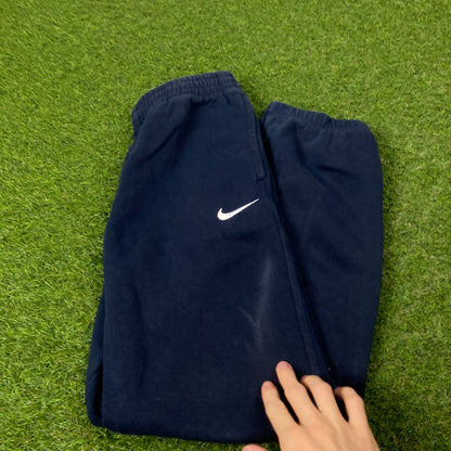 00s Nike Cotton Joggers Blue Small