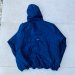 00s Nike Reversible Sidewinder Fleece Coat Jacket Blue Small