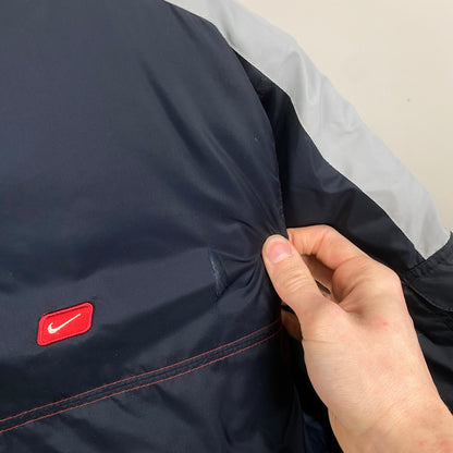 00s Nike Puffer Jacket Blue Medium