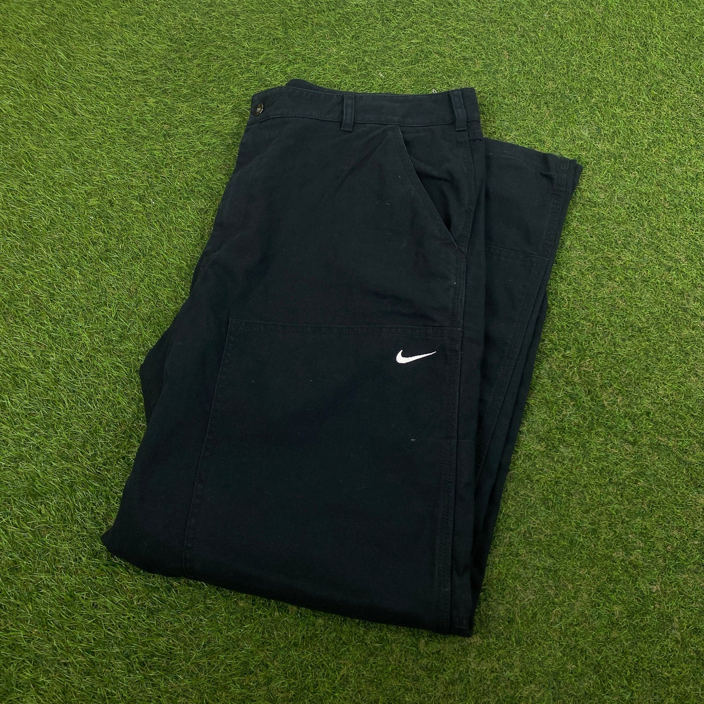 00s Nike Cargo Trousers Joggers Black XL