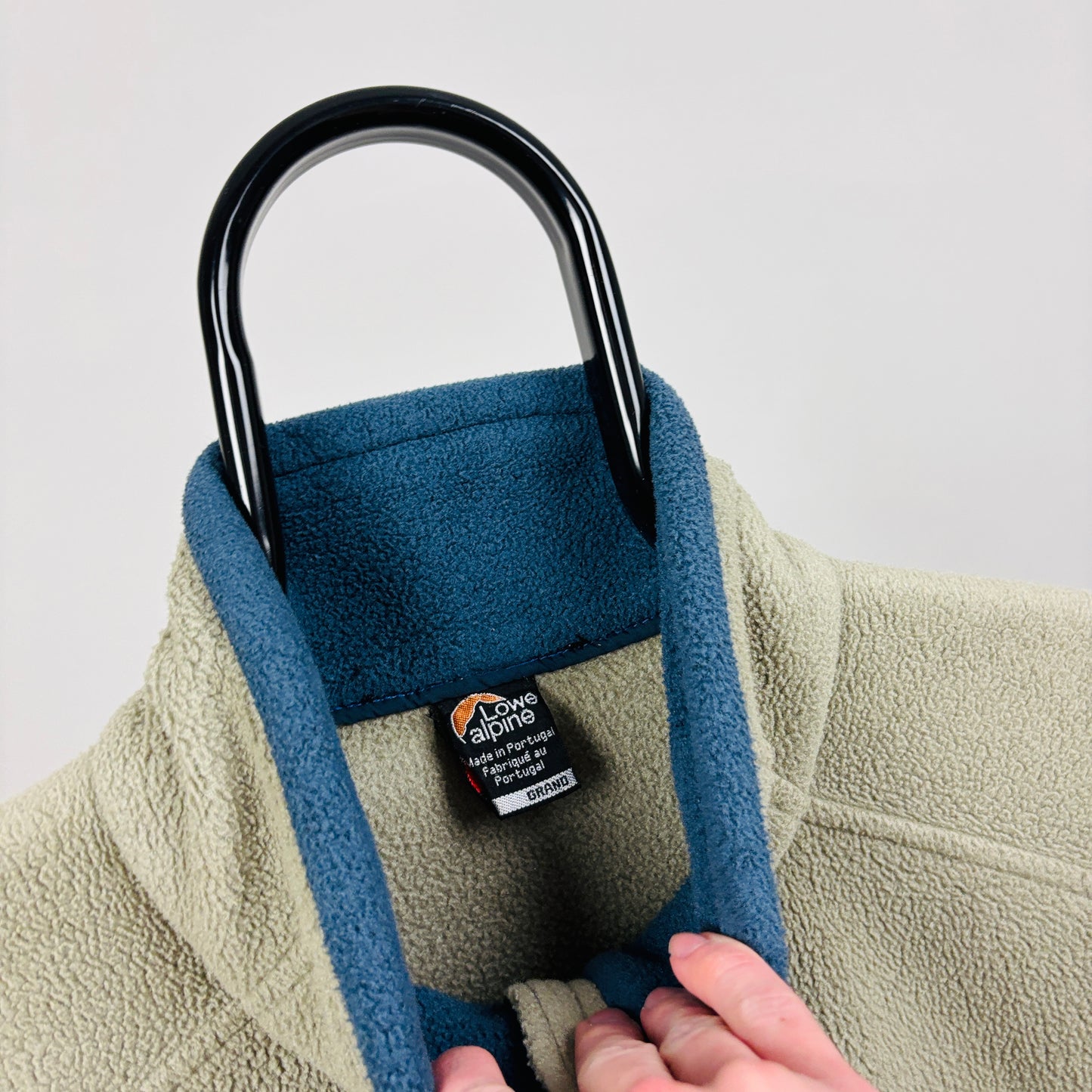 90s Lowe Alpine Deep Pile Fleece Sweatshirt Brown Large