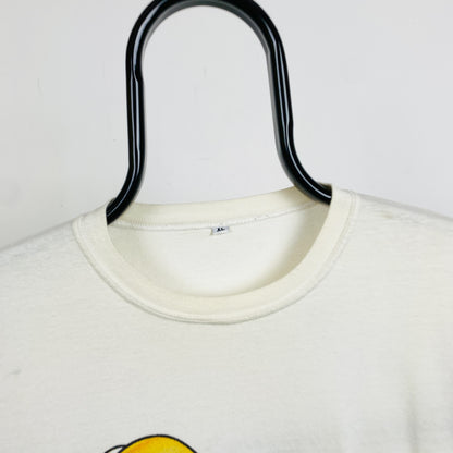 Retro 90s Simpsons T-Shirt White XL