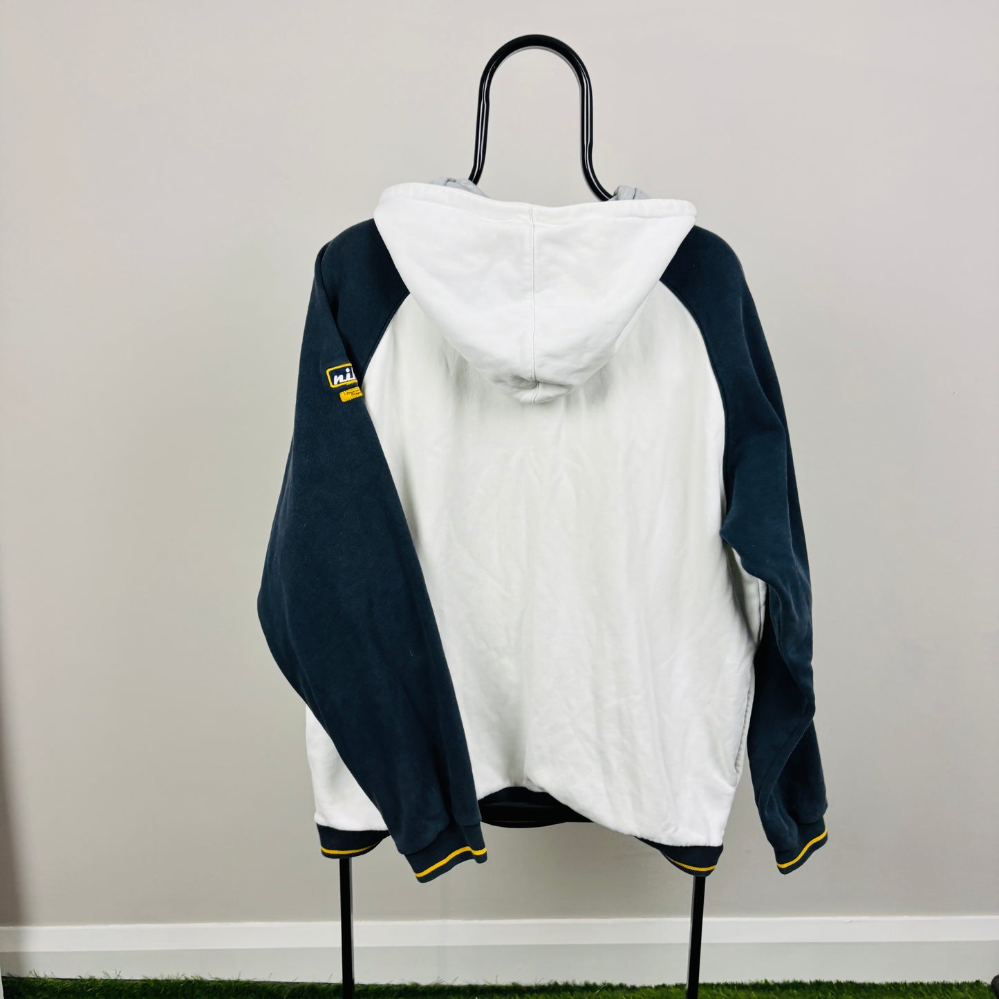 00s Nike Zip Hoodie White Large