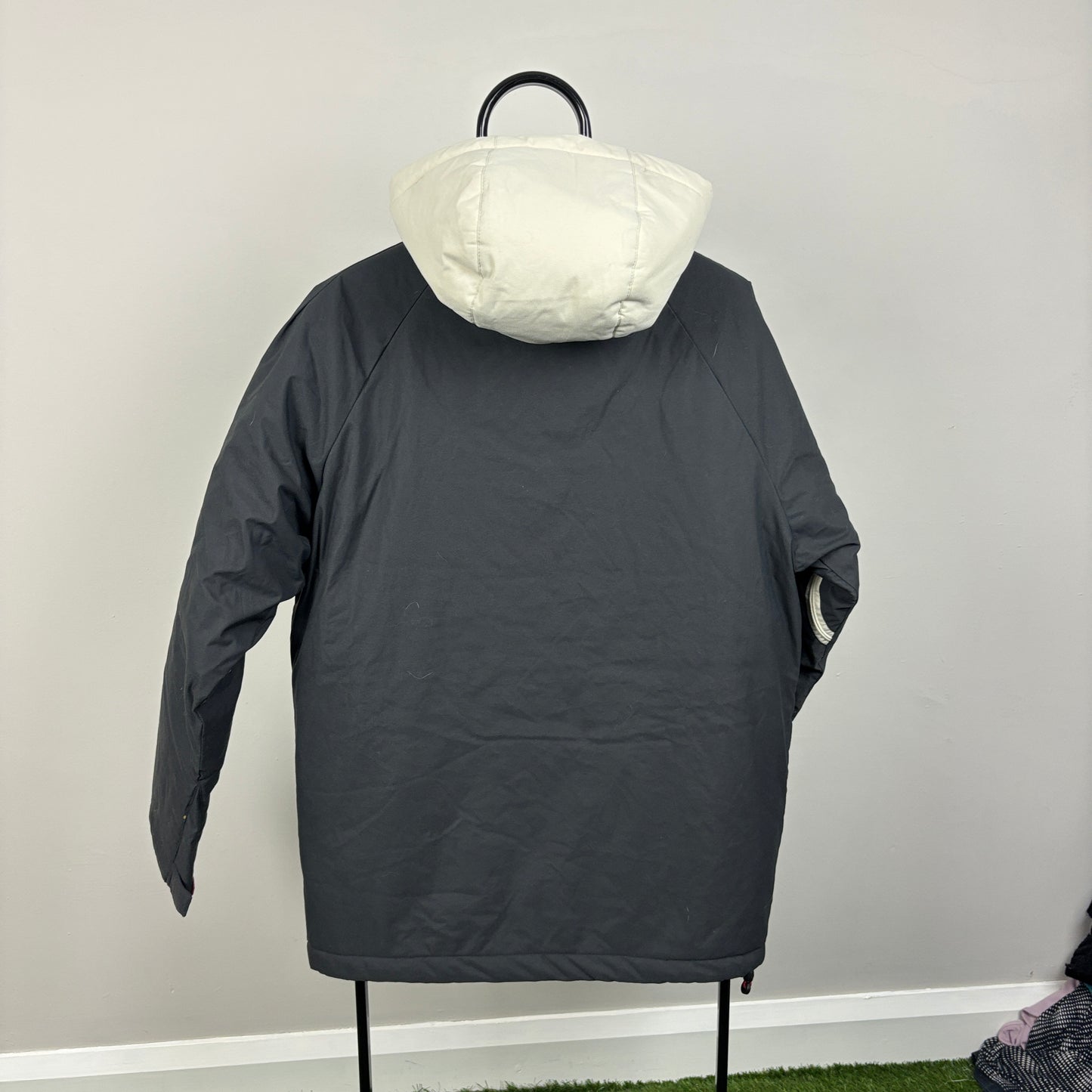 00s Nike Puffer Coat Jacket Grey Small