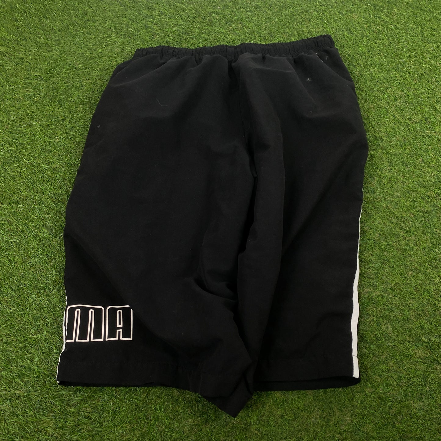 Retro Puma Shorts Black Large