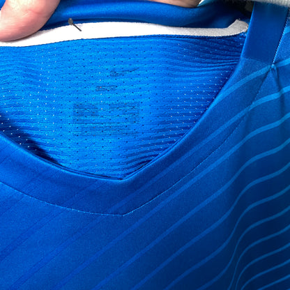 00s Nike T90 Football T-Shirt Blue XL