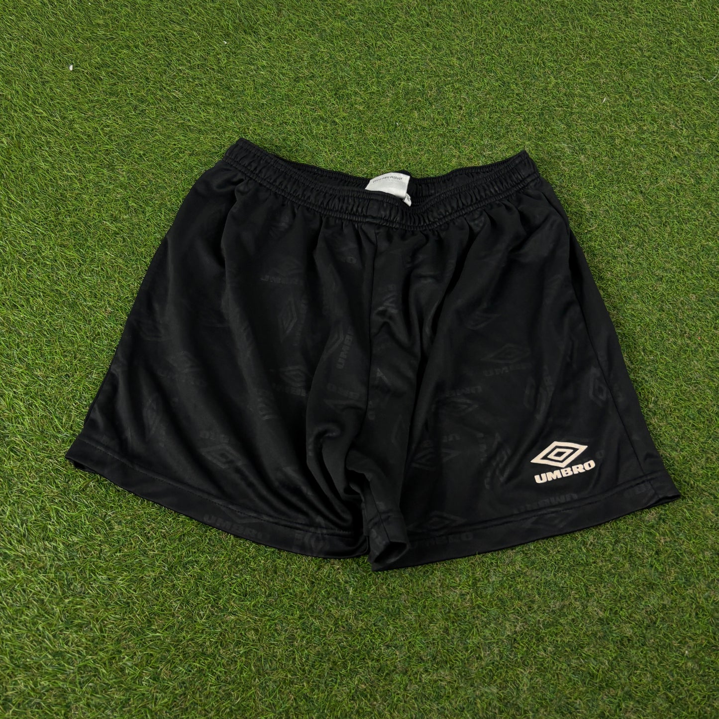 90s Umbro Football Shorts Black XL