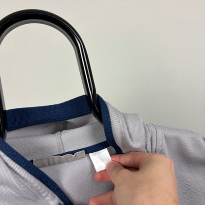 00s Reebok Hoodie Grey Medium