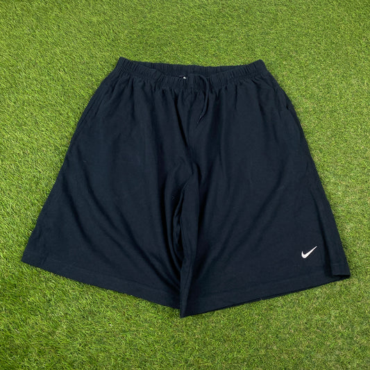 00s Nike Cotton Shorts Blue XL