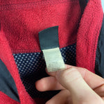 Retro Patagonia Zip Fleece Sweatshirt Red XL