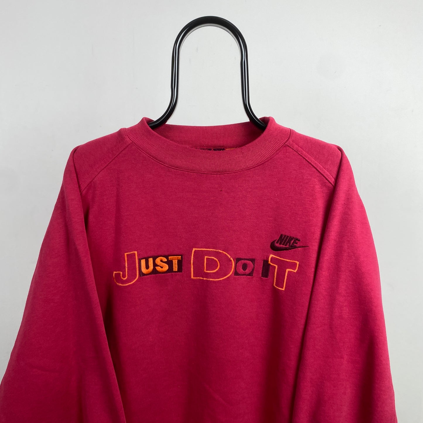 90s Nike Sweatshirt Pink Medium