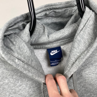 00s Nike Hoodie Grey Large