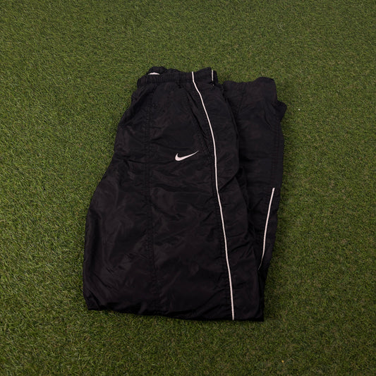 90s Nike Piping Joggers Black Small