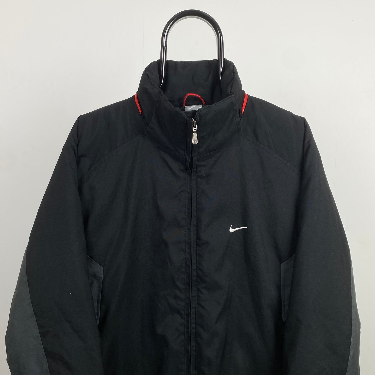 00s Nike Puffer Jacket Black Large