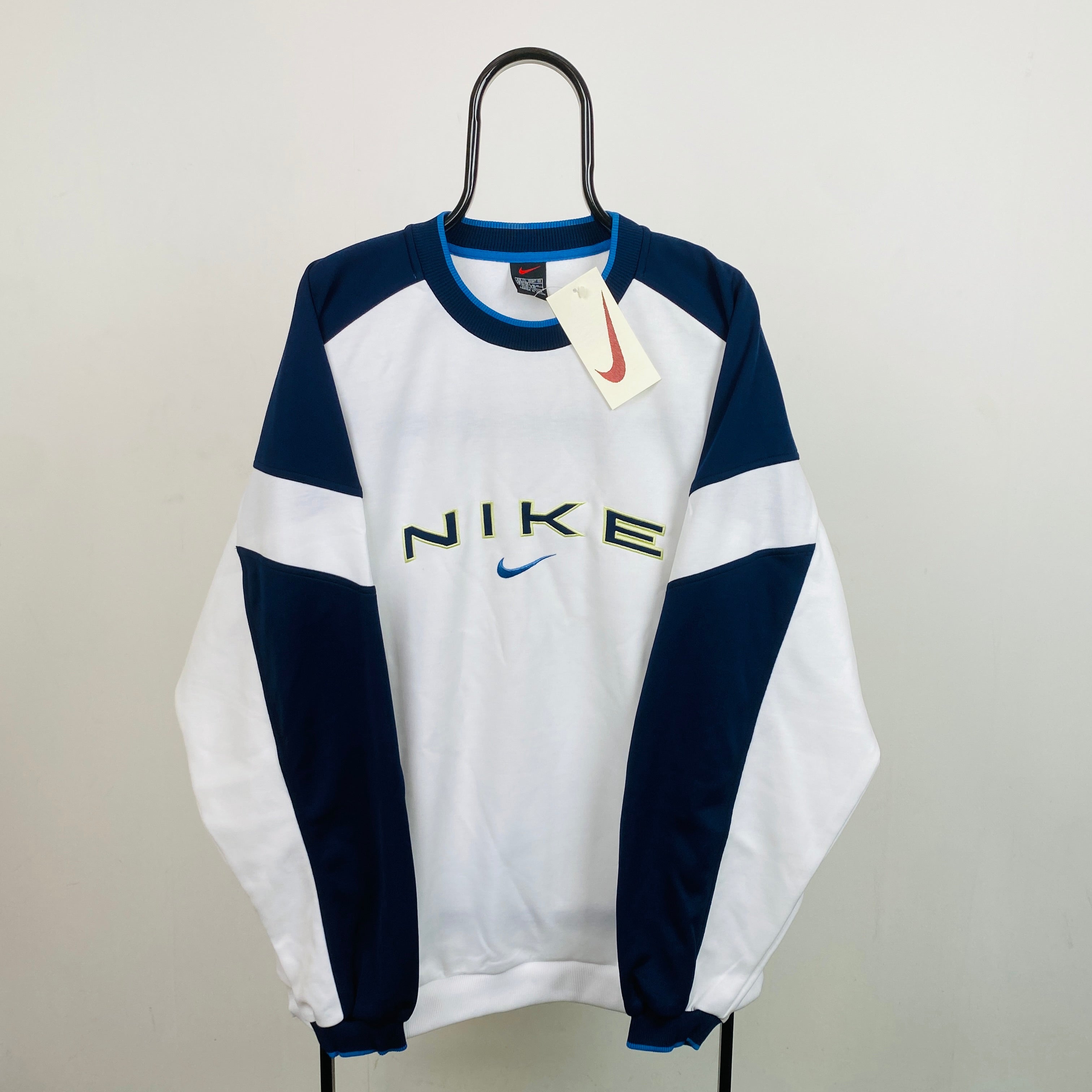 90s Nike Sweatshirt White XXL