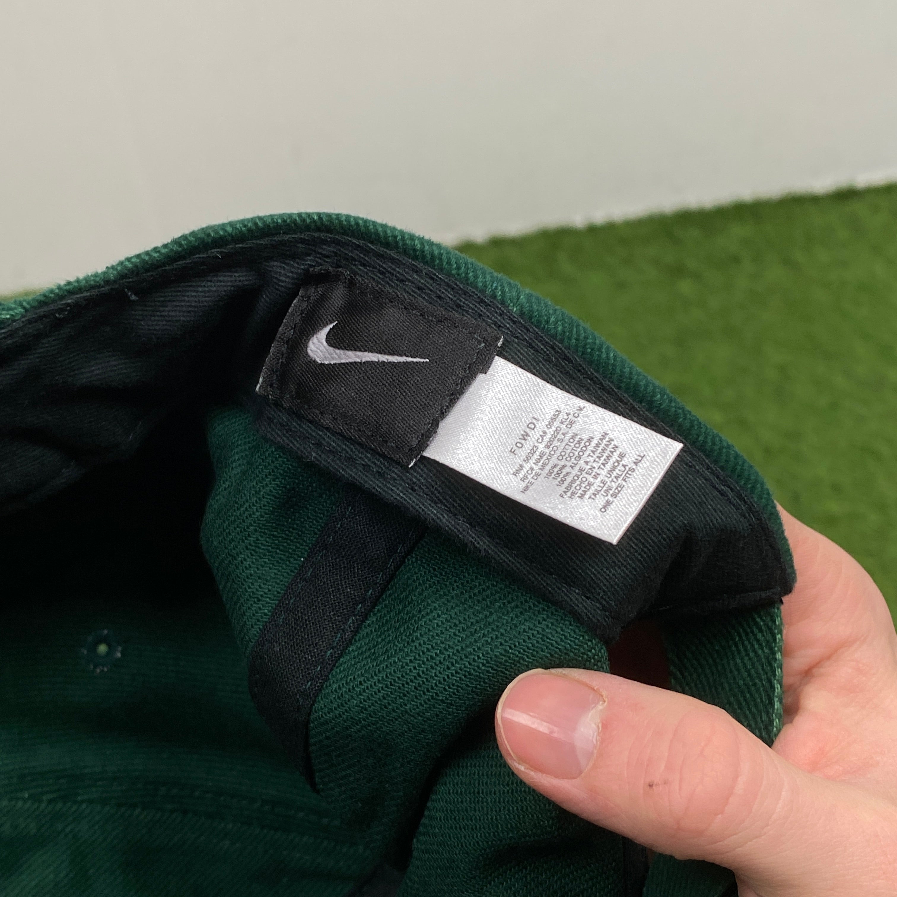 00s Nike Lithuania Basketball Hat Green