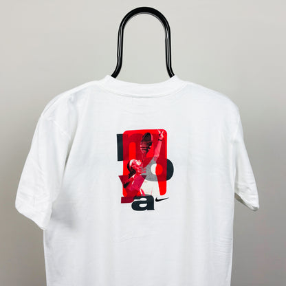 90s Nike Carlos Moya T-Shirt White Small