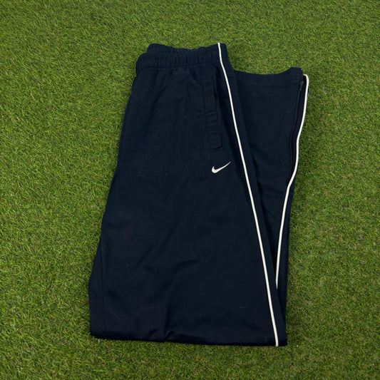 00s Nike Piping Joggers Blue Small