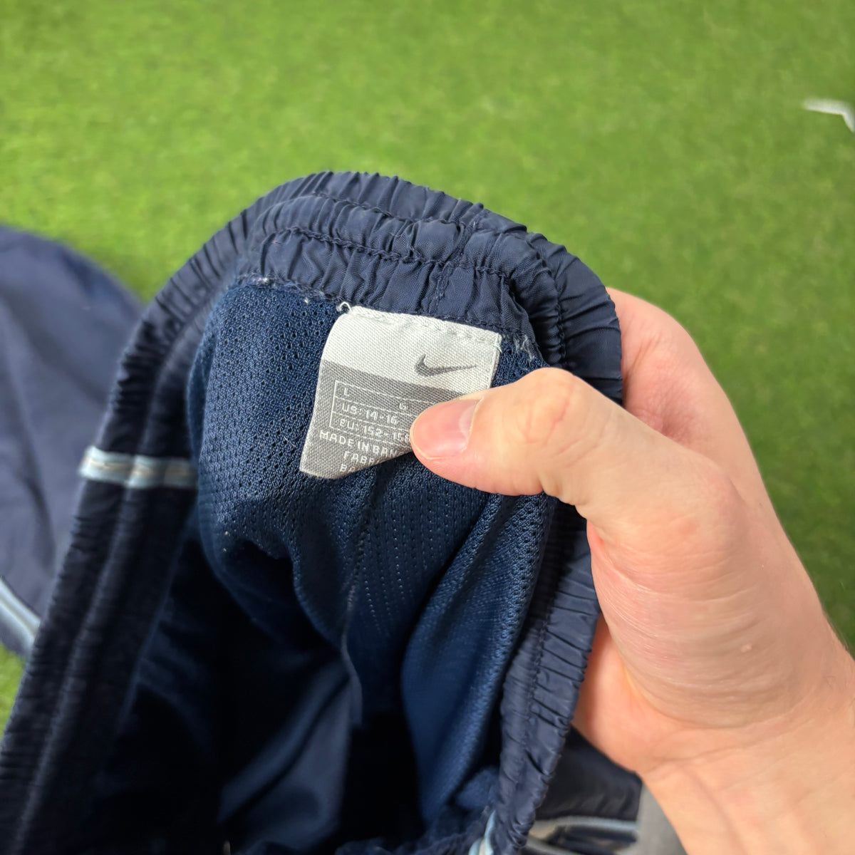 00s Nike Piping Joggers Blue XS