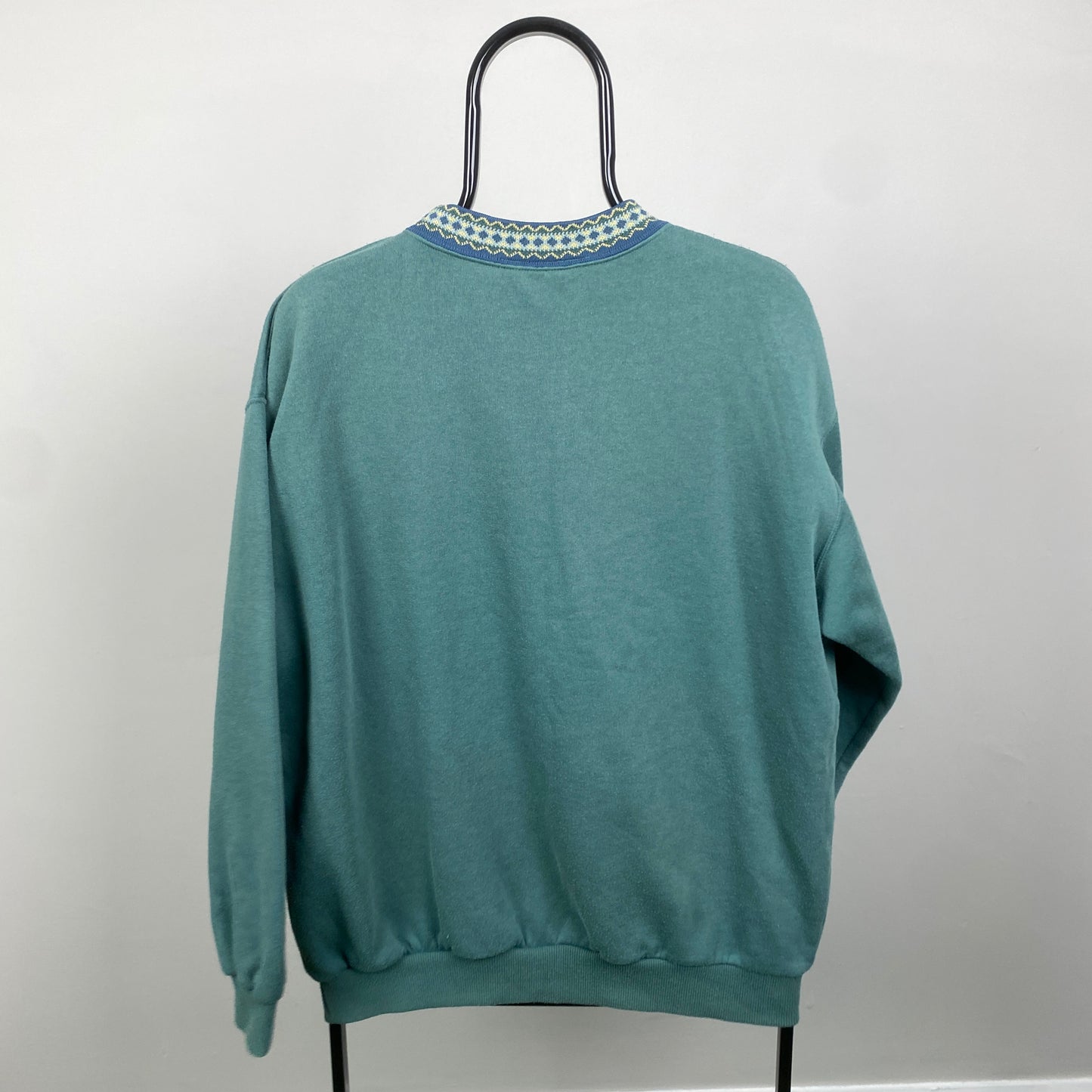 90s Portland Bay Sweatshirt Green Large