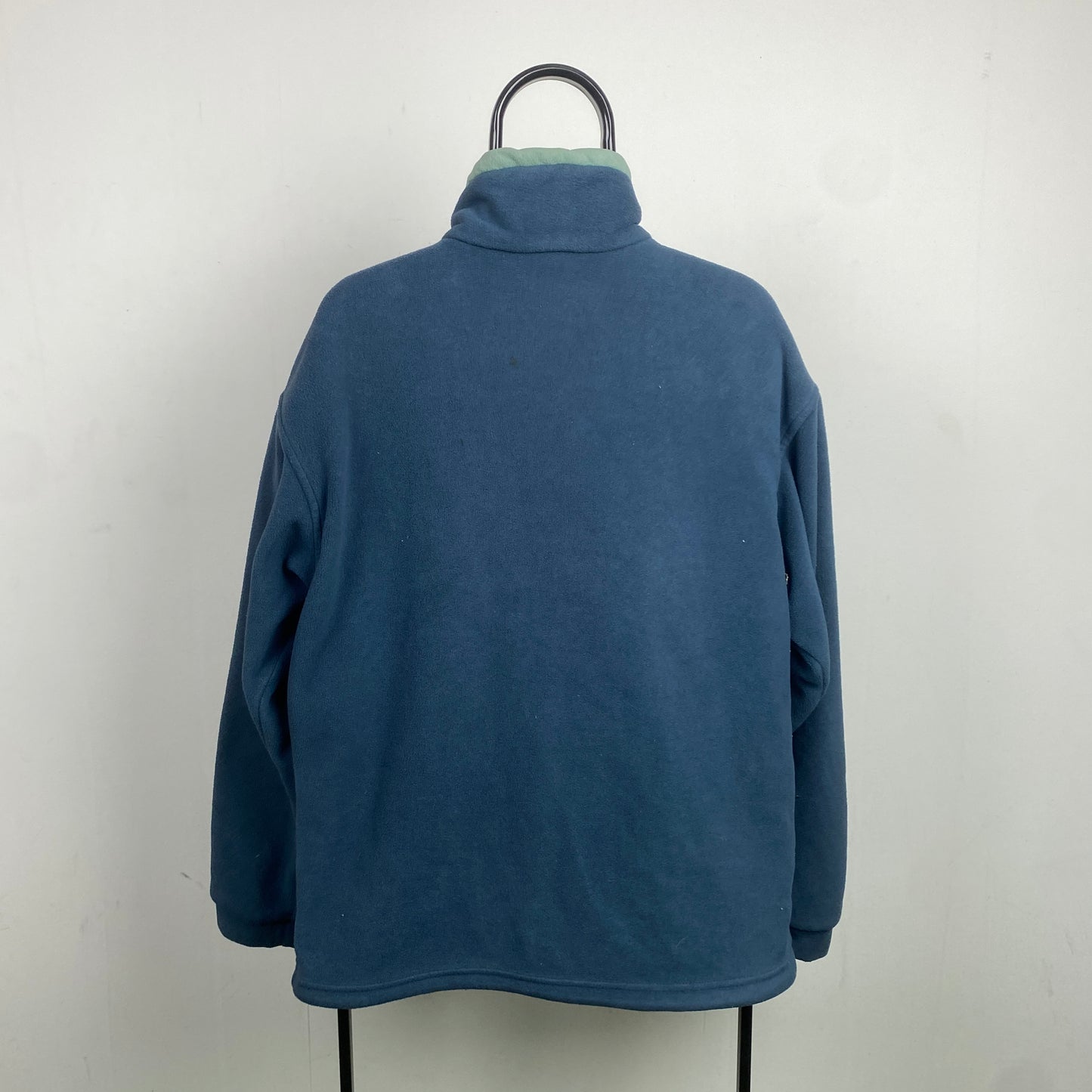 Retro 90s Lowe Alpine Aleutian Fleece Sweatshirt Blue Large