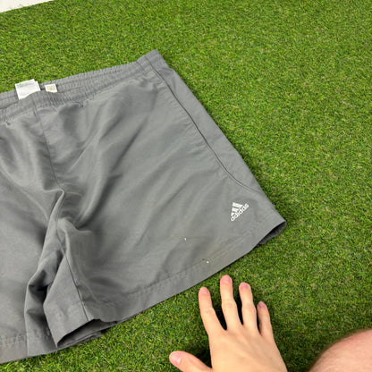 00s Adidas Shorts Grey XXL