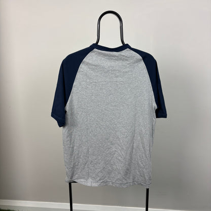 00s Nike Raglan T-Shirt Grey Medium