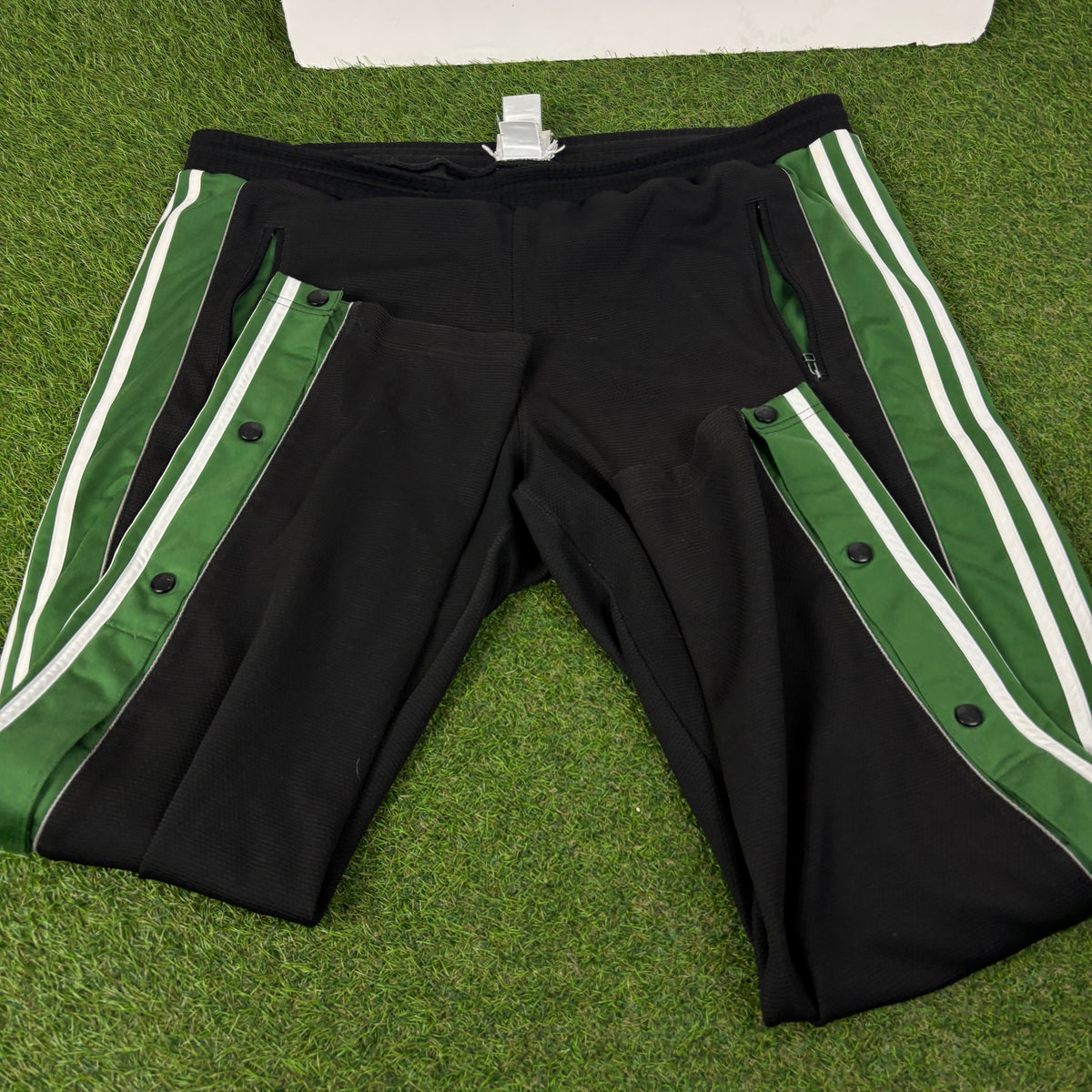 90s Adidas Popper Joggers Black XL