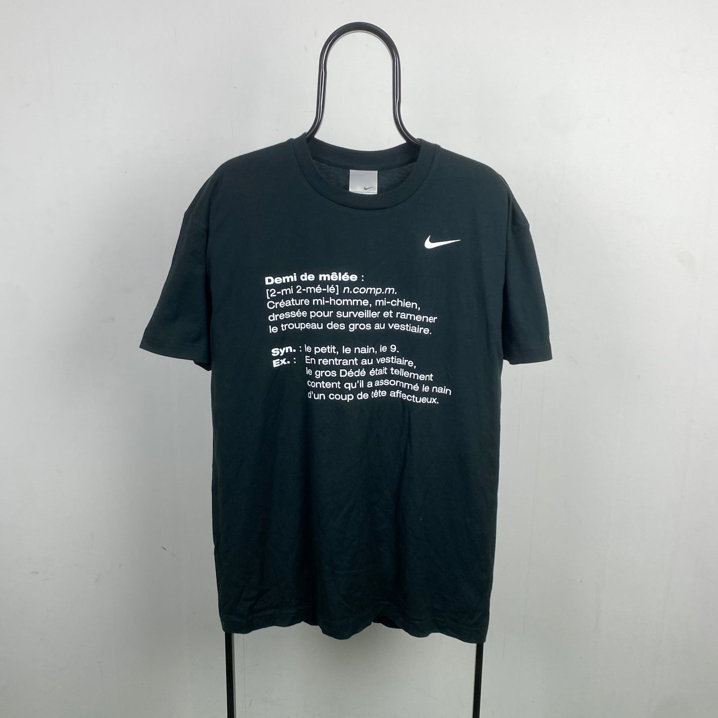 00s Nike France Rugby T-Shirt Black XL