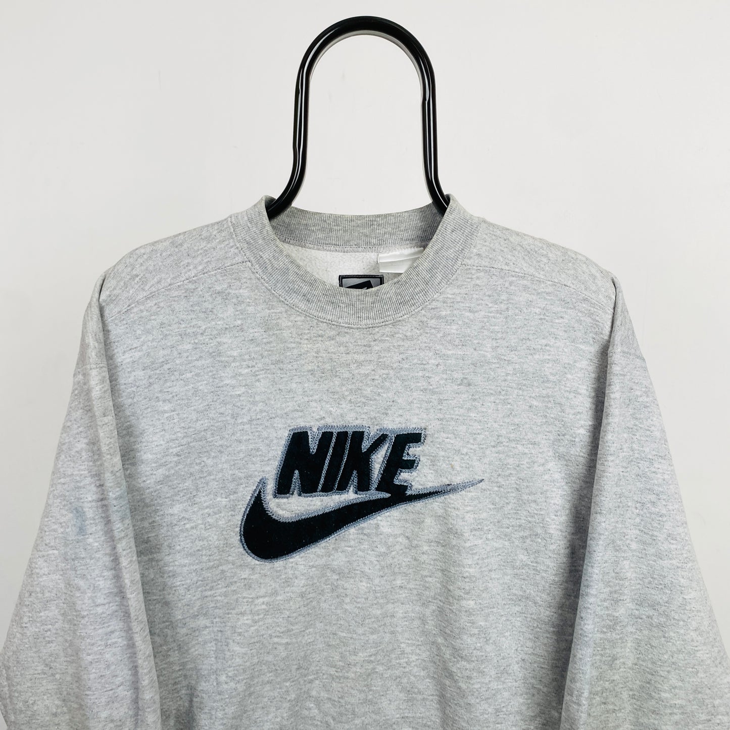 90s Nike Sweatshirt Grey Small