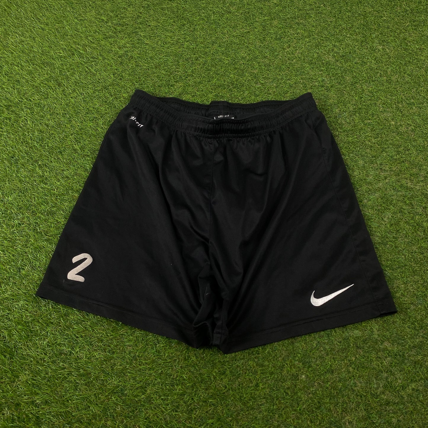 00s Nike Football Shorts Black Medium