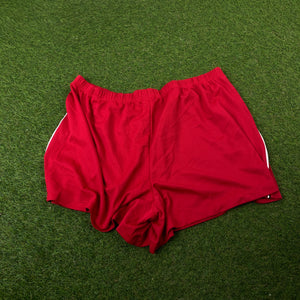 Retro Champion Sprinter Shorts Red XL