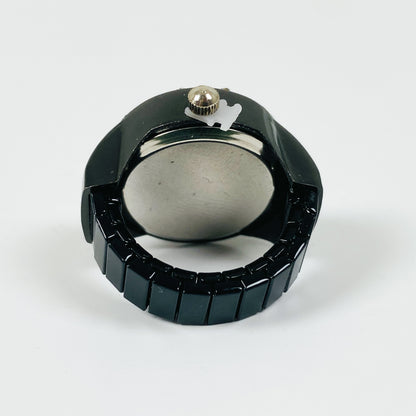 Midnight Dial Watch Ring Adjustable