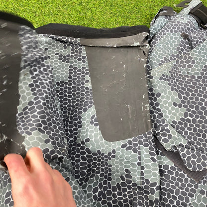 00s Nike ACG Ski Salopettes Trousers Joggers Grey Large