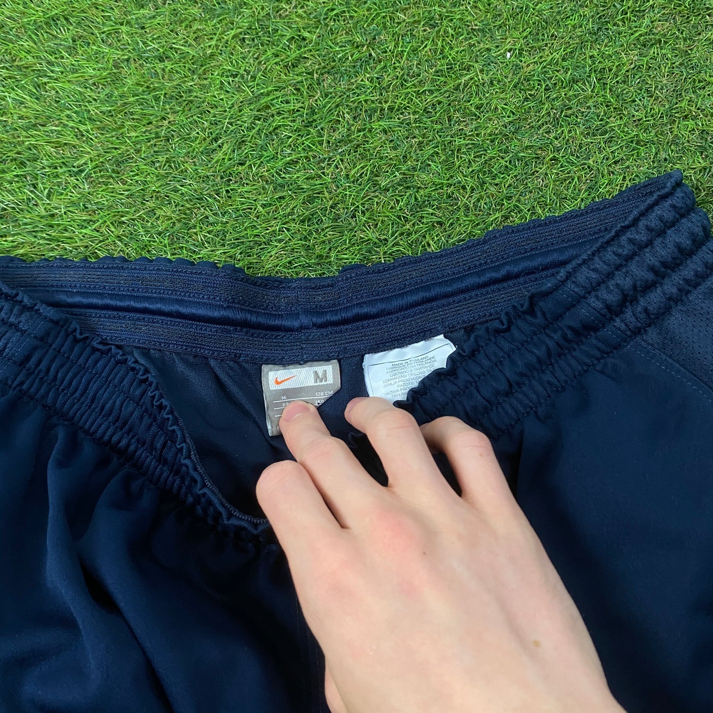 00s Nike Football Shorts Blue Medium