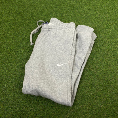 00s Nike Cotton Joggers Grey Medium