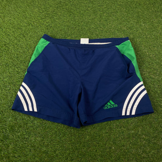 90s Adidas Shorts Blue Medium
