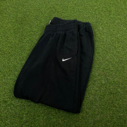 00s Nike Wide Leg Cotton Joggers Black Medium