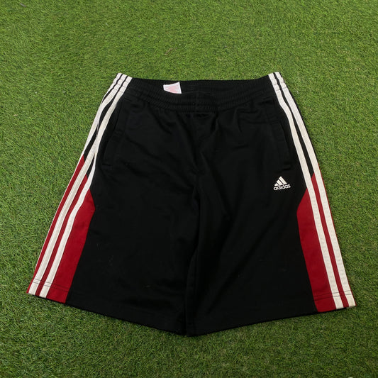 00s Adidas Gym Shorts Black Small