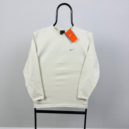 00s Nike Long Sleeve T-Shirt Brown XS